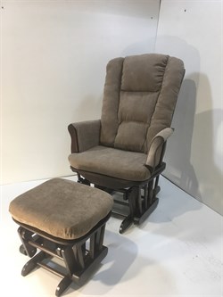 Кресло-качалка  Глайдер 1804/1805 с пуфом - фото 5260