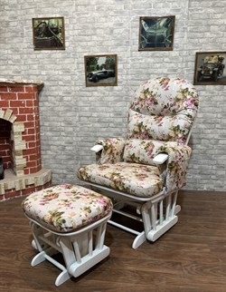 Кресло-качалка «Arsiel» с пуфом - фото 5851 Кресло-качалка «Arsiel» с пуфом - фото 5851