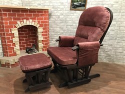 Кресло-качалка «Arsiel» с пуфом - фото 5857 Кресло-качалка «Arsiel» с пуфом - фото 5857