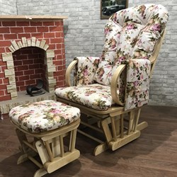 Кресло-качалка "Dondolo-1" с пуфом - фото 5632 Кресло-качалка "Dondolo-1" с пуфом - фото 5632