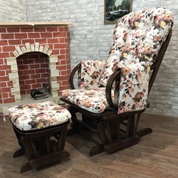 Кресло-качалка "Dondolo-1" с пуфом - фото 5633 Кресло-качалка "Dondolo-1" с пуфом - фото 5633