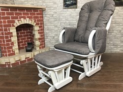 Кресло-качалка "Dondolo-1" с пуфом - фото 5636 Кресло-качалка "Dondolo-1" с пуфом - фото 5636