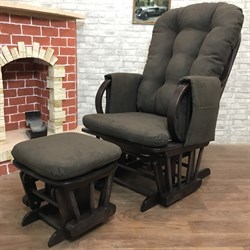 Кресло-качалка "Dondolo-1" с пуфом - фото 5637 Кресло-качалка "Dondolo-1" с пуфом - фото 5637