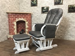 Кресло-качалка "Dondolo-1" с пуфом - фото 5641 Кресло-качалка "Dondolo-1" с пуфом - фото 5641