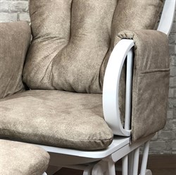 Кресло-качалка "Dondolo-1" с пуфом - фото 5832 Кресло-качалка "Dondolo-1" с пуфом - фото 5832