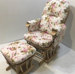 Кресло-качалка "Tutti Bambini GC35" с пуфом - фото 5867